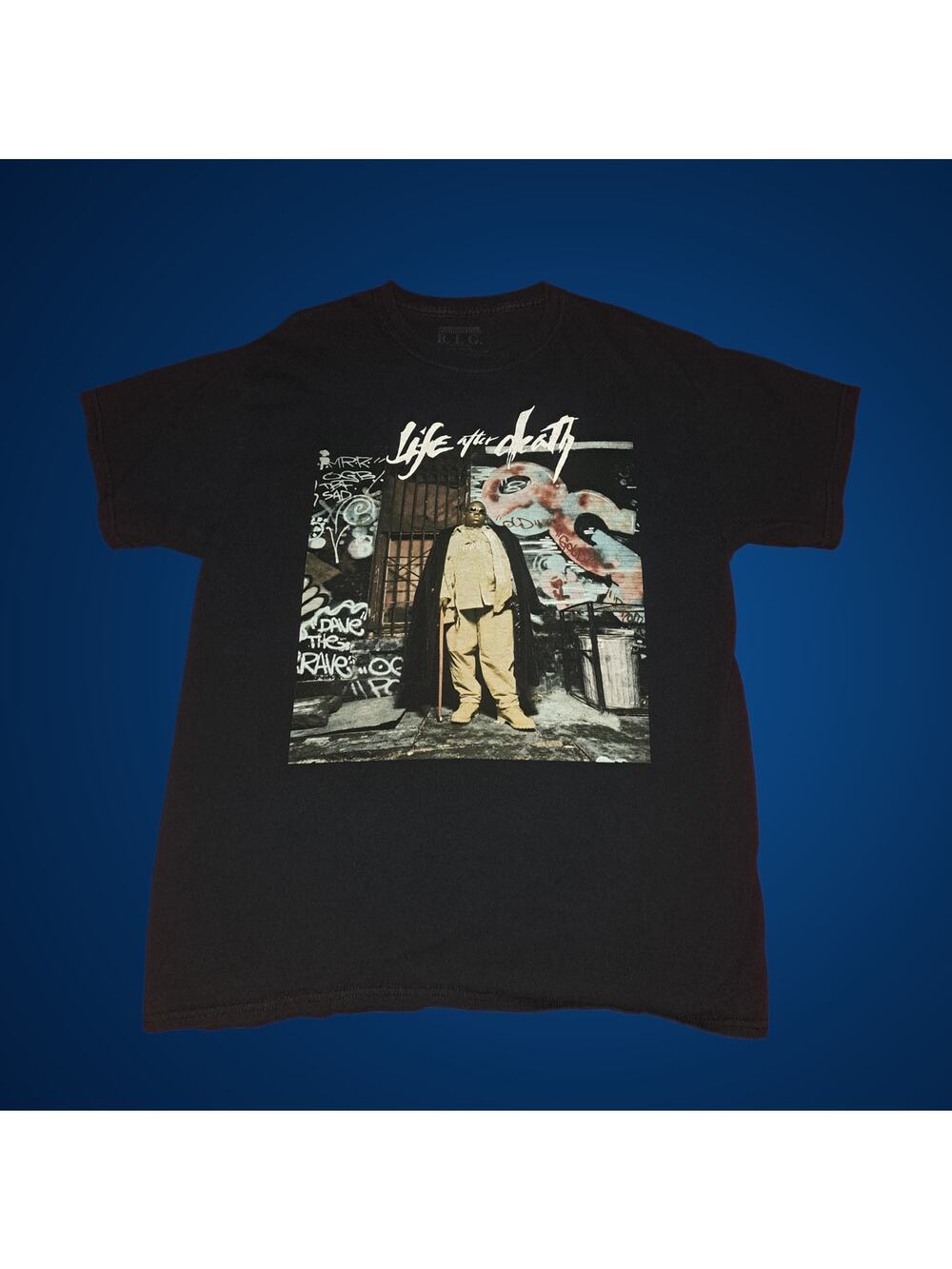Mens Large Notorious B.I.G. "Life After Death" Short Sleeve T-Shirt